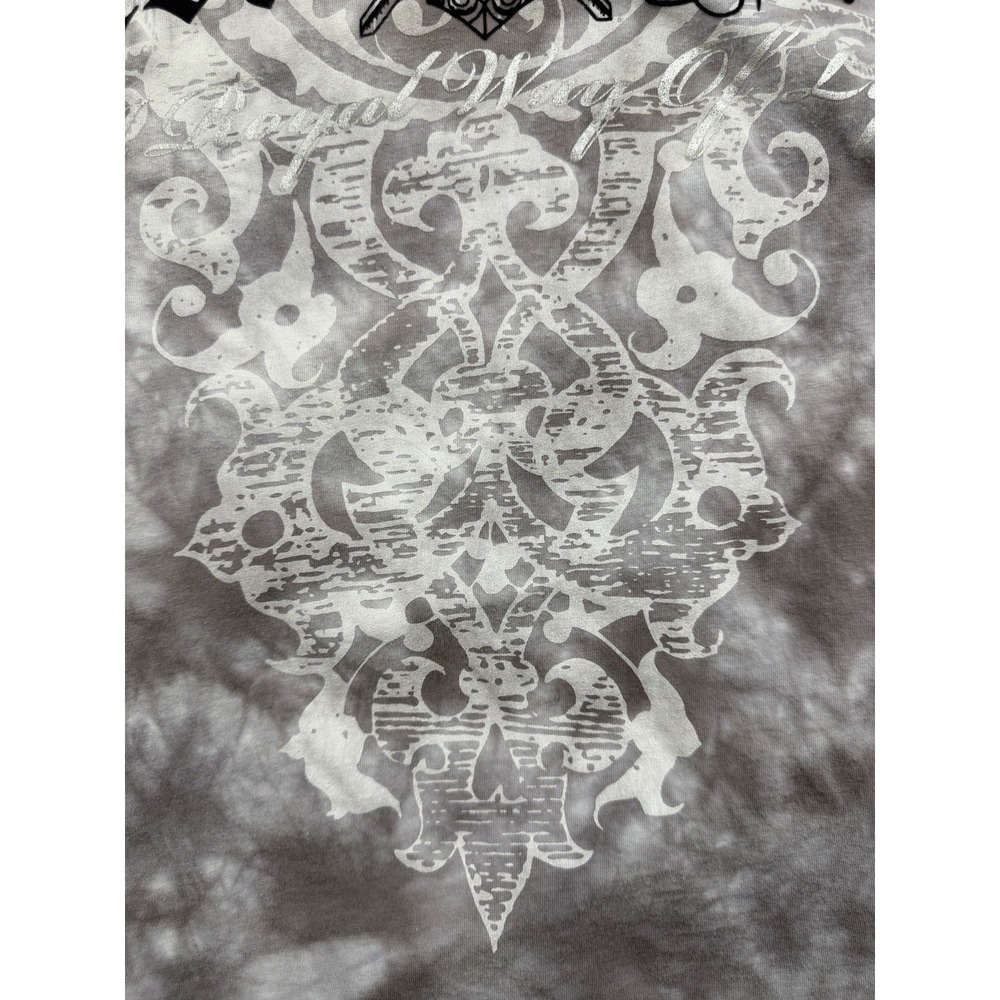 Rebel Spirit Mens Medium Gray Wings T-Shirt Grunge Streetwear 100% Cotton - Picture 16 of 16